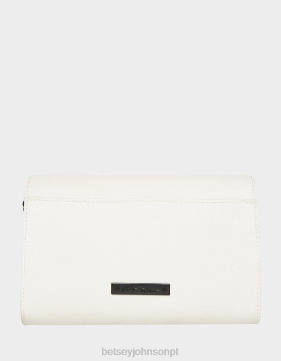 branco xo caveira tiracolo H6X06245 Betsey Johnson mulheres acessórios