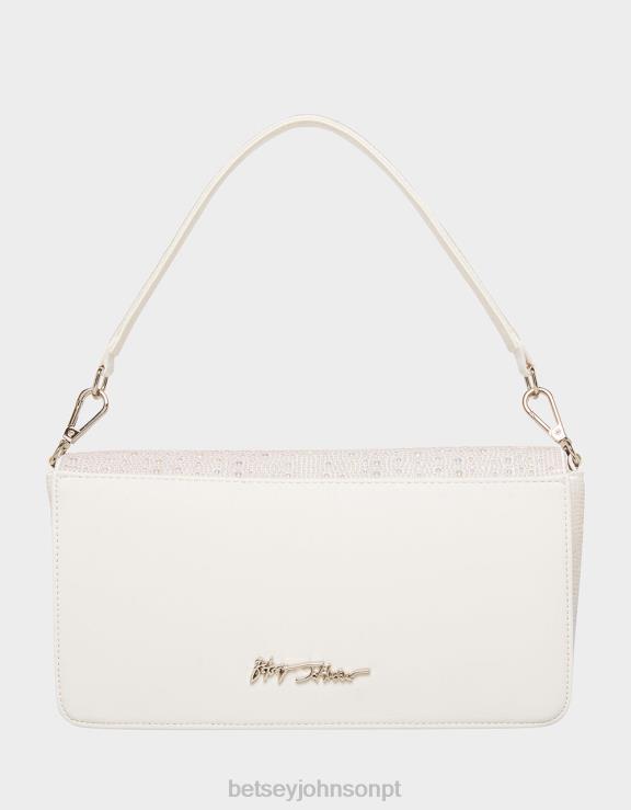 marfim saco de arco conversível H6X06218 Betsey Johnson mulheres acessórios