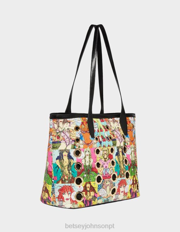 multi bolsa de ilhós H6X06255 Betsey Johnson mulheres acessórios