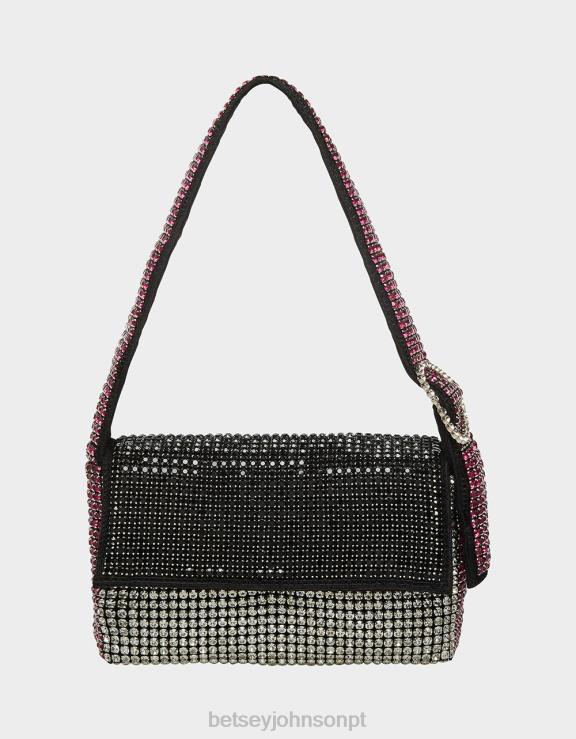 multi bolsa de ombro líquido bling H6X06259 Betsey Johnson mulheres acessórios