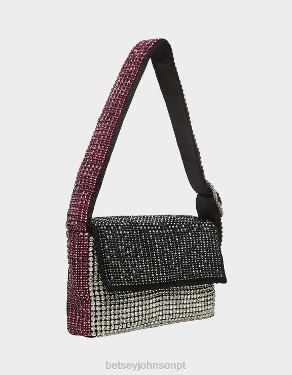 multi bolsa de ombro líquido bling H6X06259 Betsey Johnson mulheres acessórios