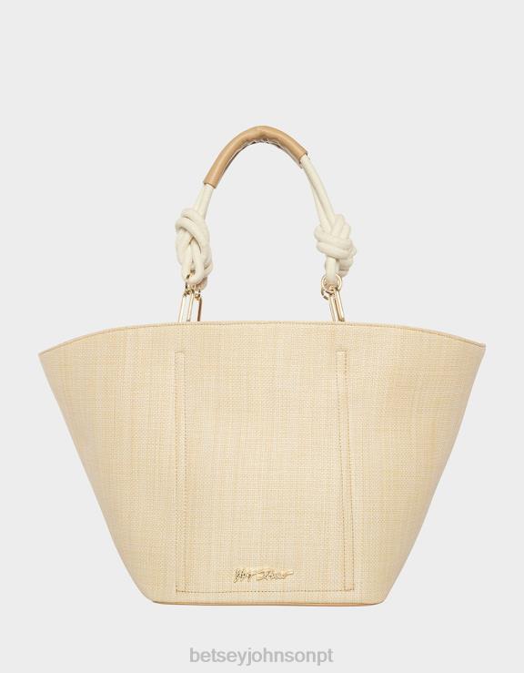 natural concha sim bolsa H6X06248 Betsey Johnson mulheres acessórios