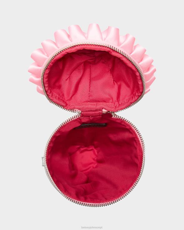 prata kitsch shake it up crossbody H6X06211 Betsey Johnson mulheres acessórios