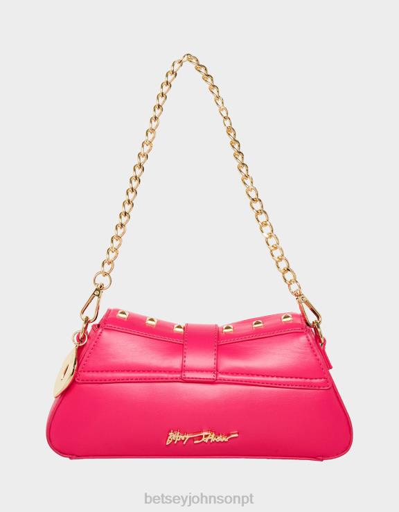 rosa bolsa tiracolo easy there tigre H6X06261 Betsey Johnson mulheres acessórios
