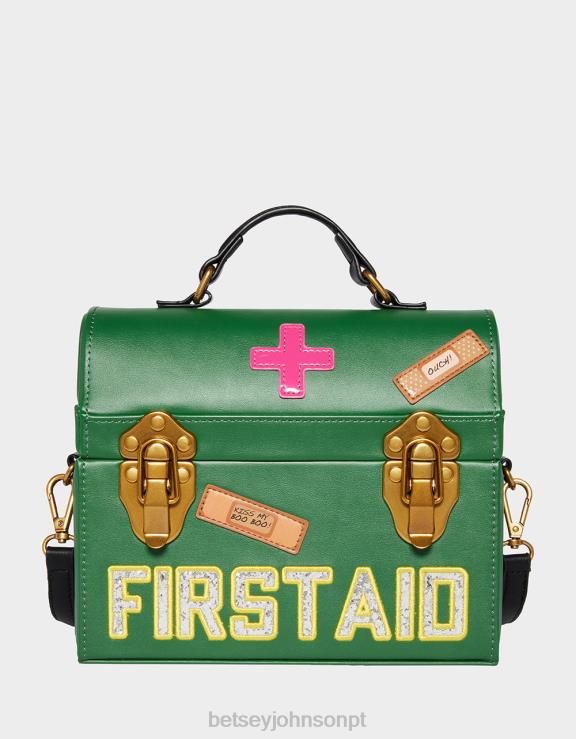 verde kitsch brincando de médico crossbody H6X06204 Betsey Johnson mulheres acessórios