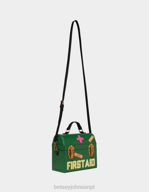 verde kitsch brincando de médico crossbody H6X06204 Betsey Johnson mulheres acessórios