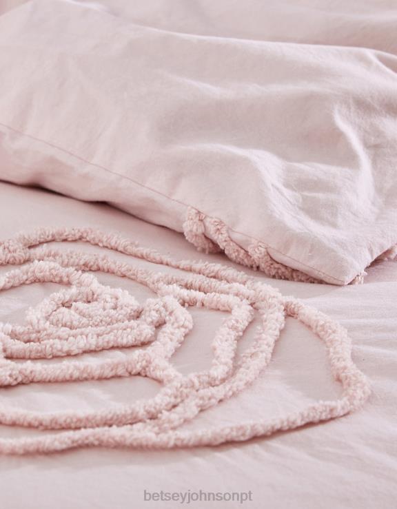 multi conjunto de bônus de capa de edredom queen rosa rosa H6X06412 Betsey Johnson unissex acessórios