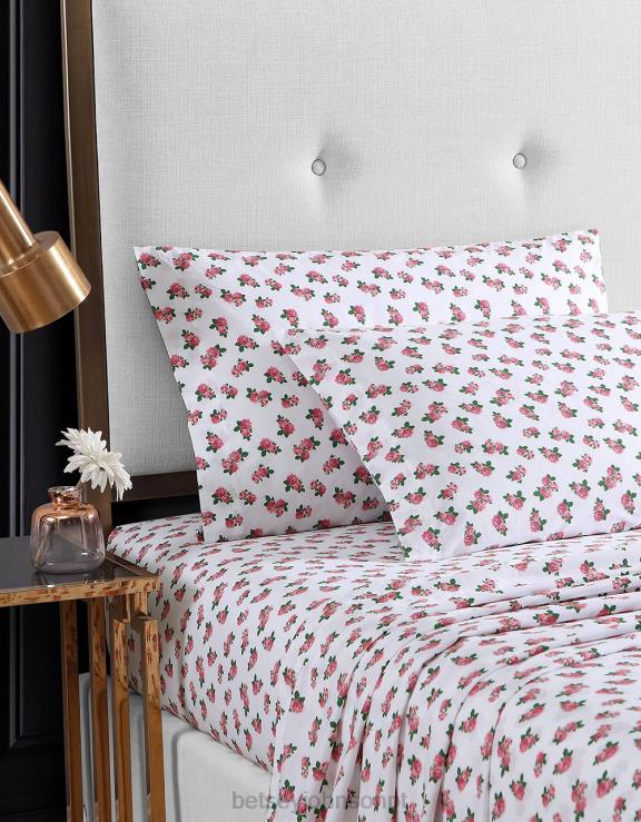 multi jogo de lençol completo com mini rosas H6X06402 Betsey Johnson unissex acessórios