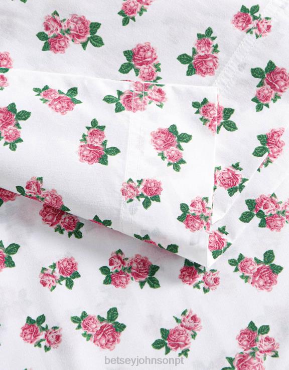 multi jogo de lençol rei mini rosas H6X06405 Betsey Johnson unissex acessórios