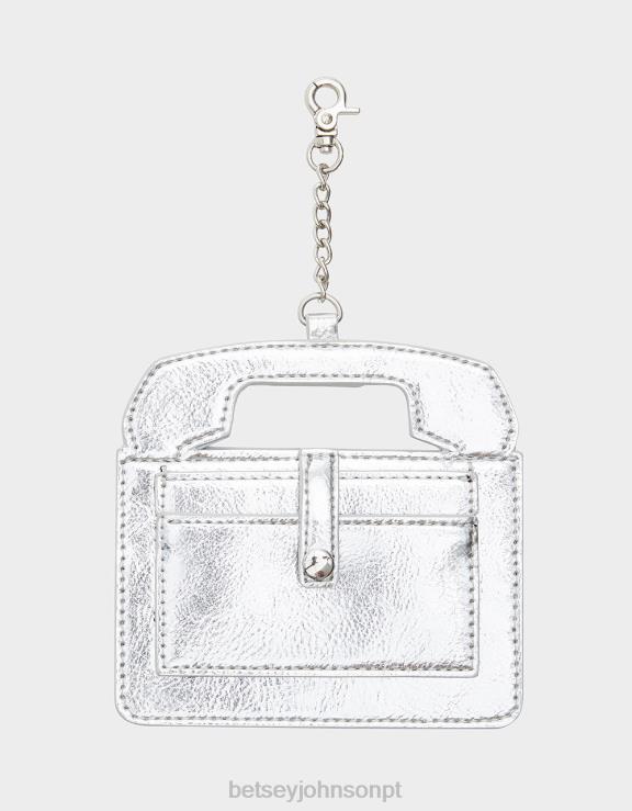 caso cartão de telefone com strass kitsch H6X06373 Betsey Johnson unissex acessórios