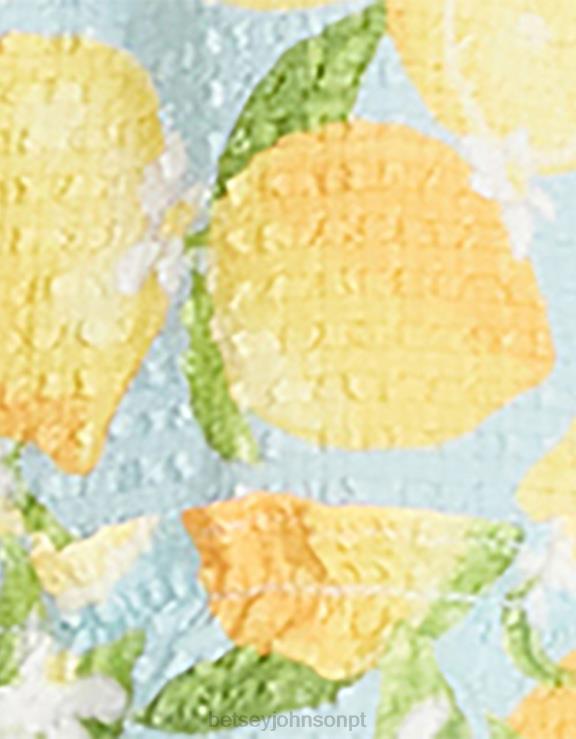 azul mini vestido haley H6X06283 Betsey Johnson mulheres roupas