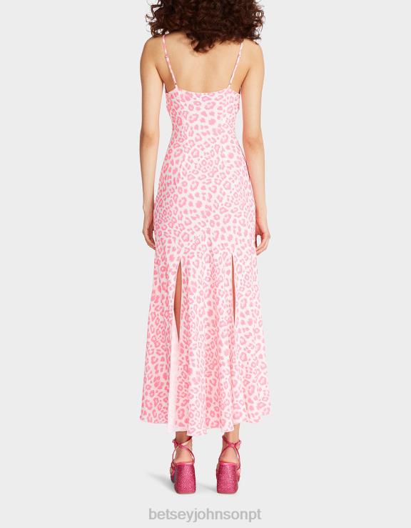 branco vestido midi addison H6X06270 Betsey Johnson mulheres roupas