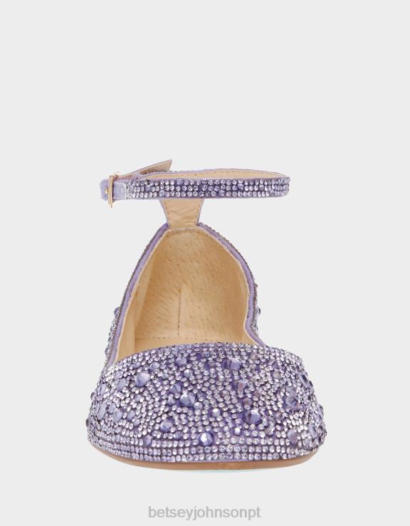 lavanda ás H6X06146 Betsey Johnson mulheres sapato