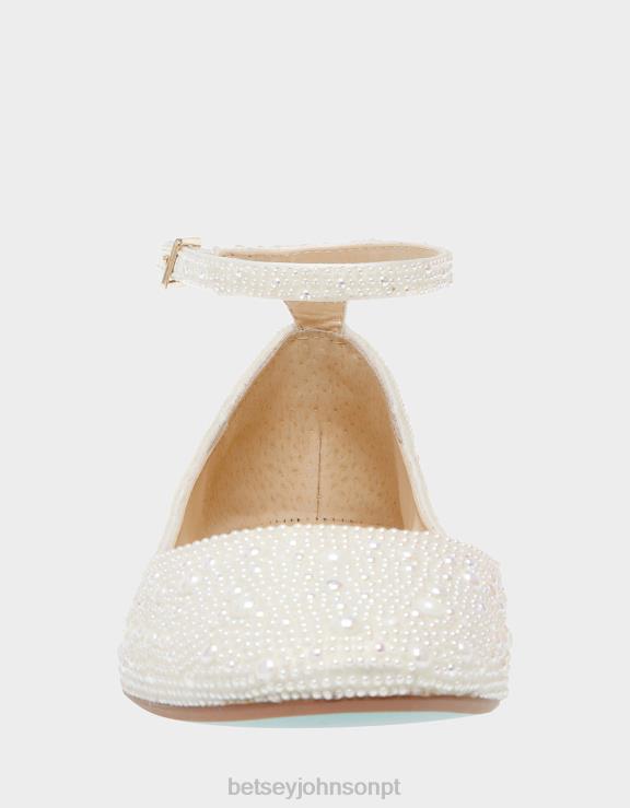 marfim ás H6X06132 Betsey Johnson mulheres sapato