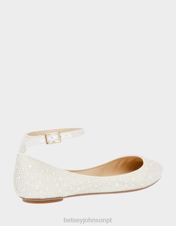 marfim ás H6X06132 Betsey Johnson mulheres sapato