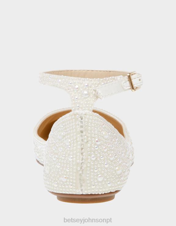 marfim ás H6X06132 Betsey Johnson mulheres sapato