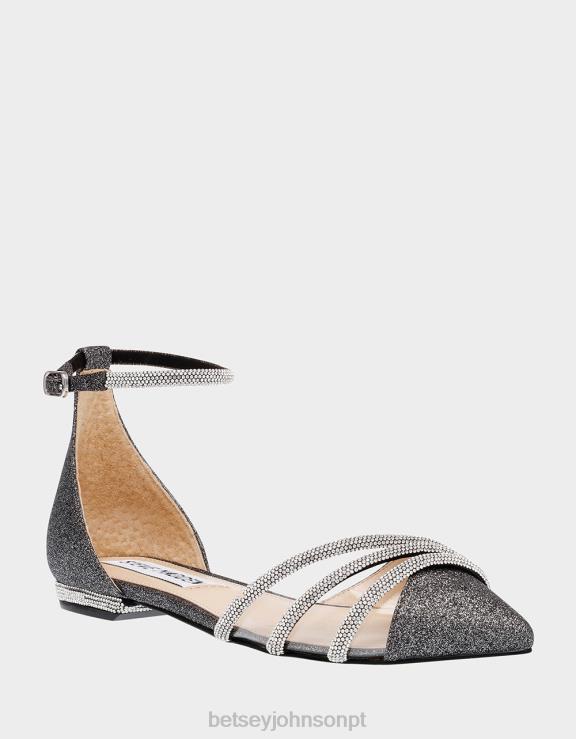 preto elsah H6X06174 Betsey Johnson mulheres sapato