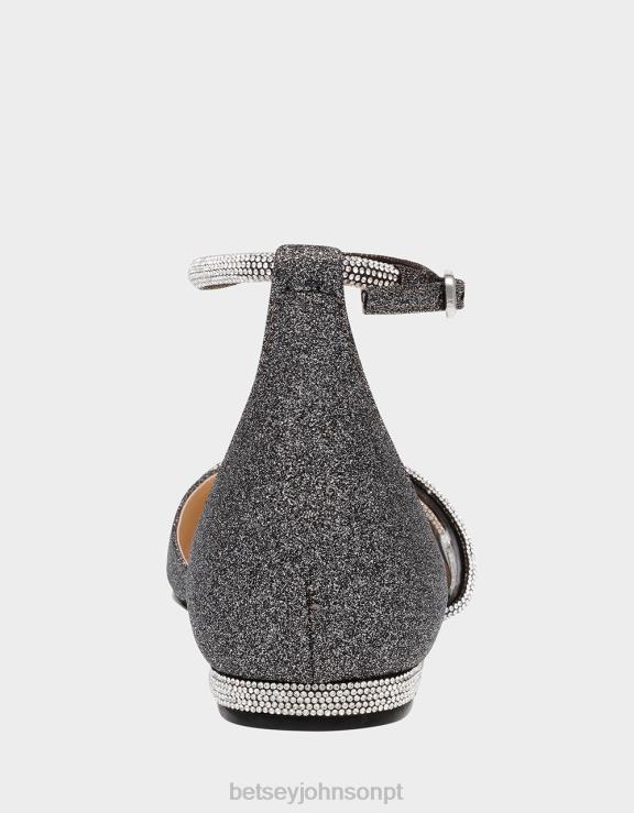 preto elsah H6X06174 Betsey Johnson mulheres sapato