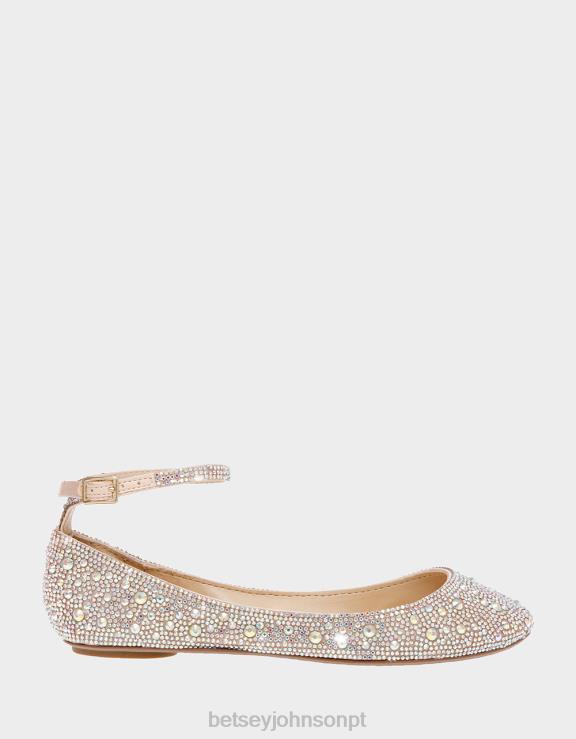 strass ás H6X0625 Betsey Johnson mulheres sapato