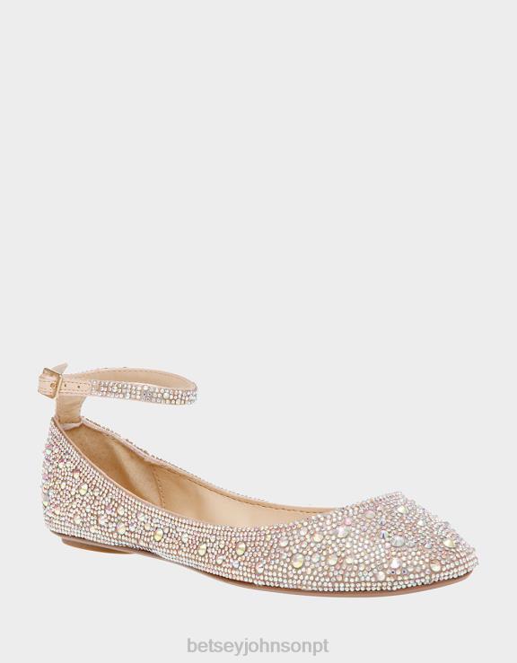 strass ás H6X0625 Betsey Johnson mulheres sapato