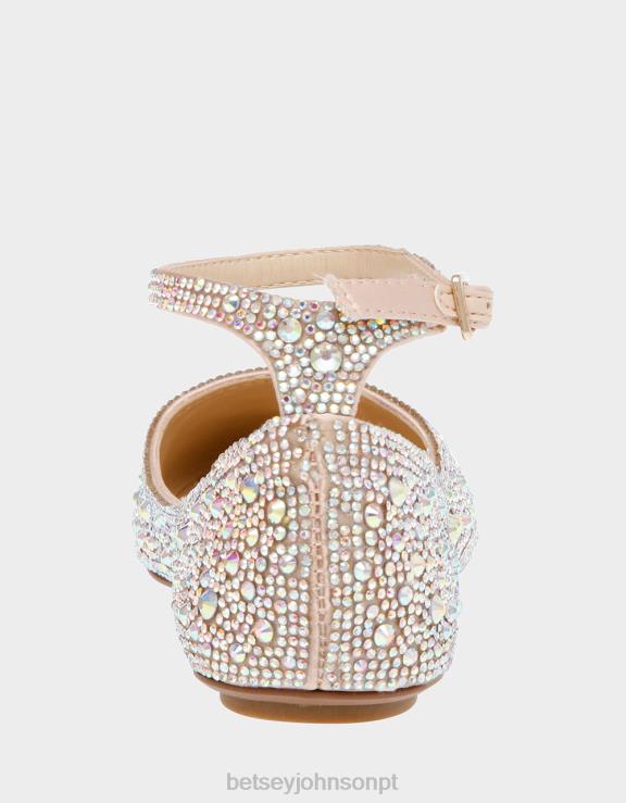strass ás H6X0625 Betsey Johnson mulheres sapato