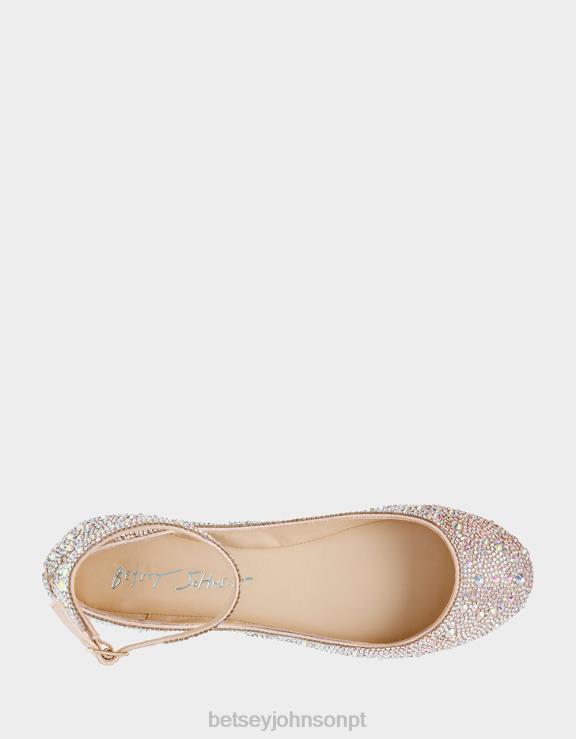 strass ás H6X0625 Betsey Johnson mulheres sapato
