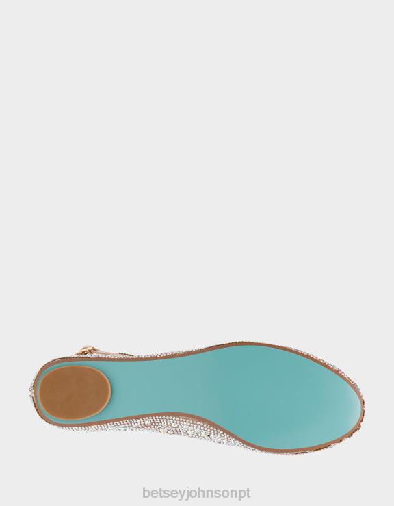 strass ás H6X0625 Betsey Johnson mulheres sapato