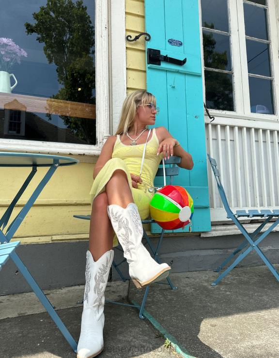 marfim aliza H6X062 Betsey Johnson mulheres sapato