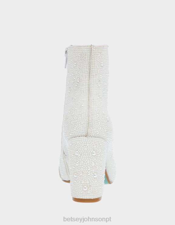 marfim cadeirão H6X0648 Betsey Johnson mulheres sapato