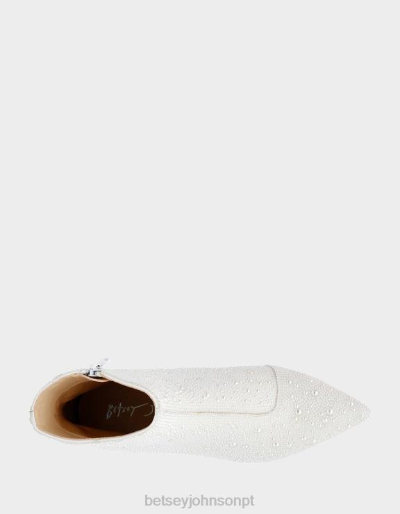 marfim cadeirão H6X0648 Betsey Johnson mulheres sapato