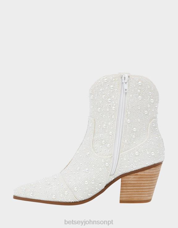 marfim divã H6X0637 Betsey Johnson mulheres sapato