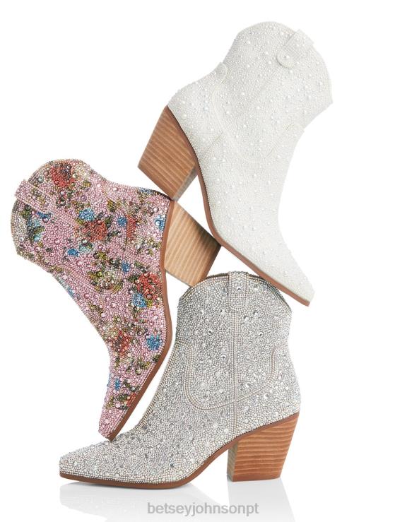 marfim divã H6X0637 Betsey Johnson mulheres sapato