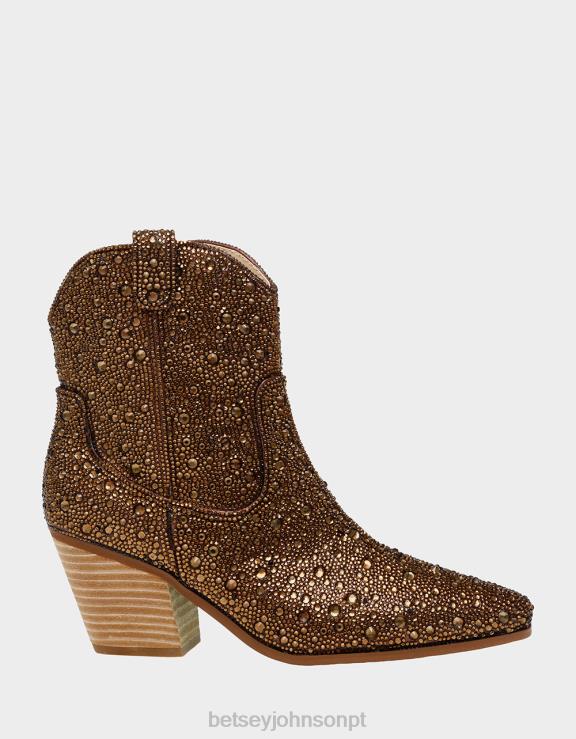 marrom divã H6X0694 Betsey Johnson mulheres sapato