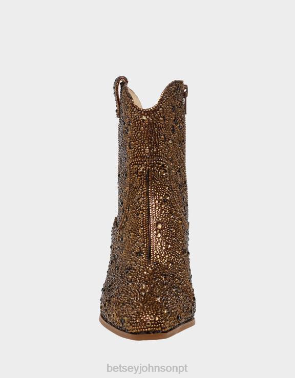 marrom divã H6X0694 Betsey Johnson mulheres sapato