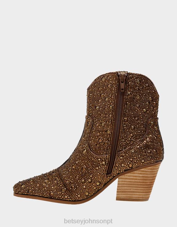 marrom divã H6X0694 Betsey Johnson mulheres sapato