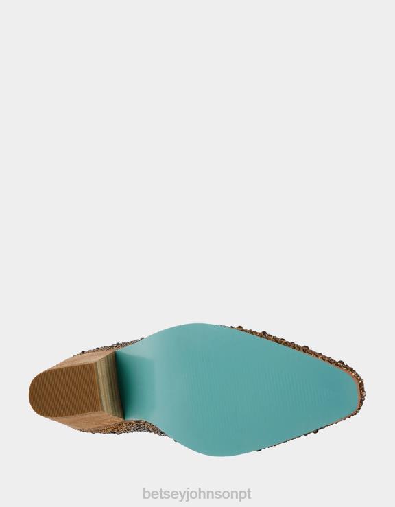 marrom divã H6X0694 Betsey Johnson mulheres sapato