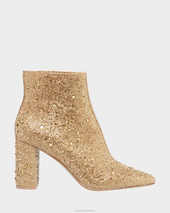 ouro cadeirão H6X06126 Betsey Johnson mulheres sapato