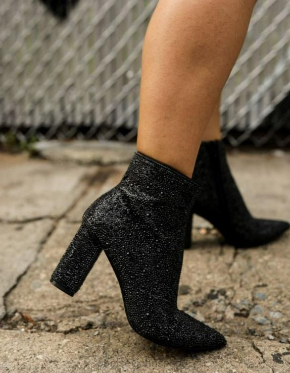 preto cadeirão H6X0661 Betsey Johnson mulheres sapato