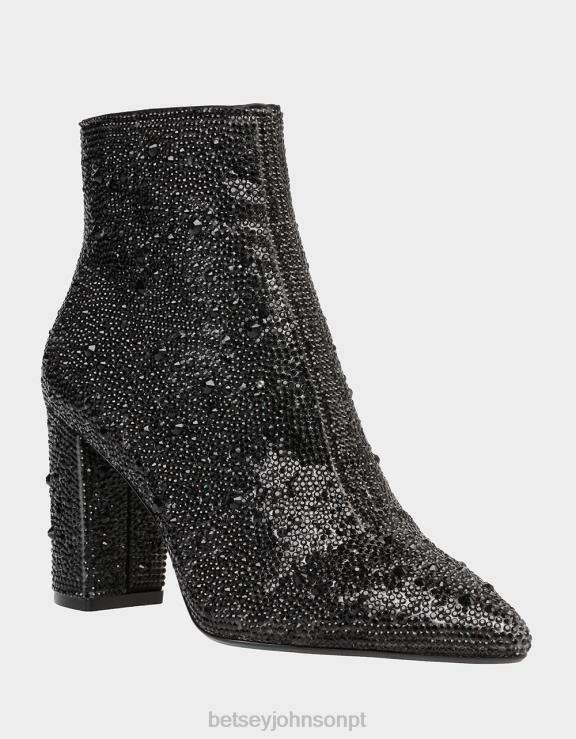 preto cadeirão H6X0661 Betsey Johnson mulheres sapato