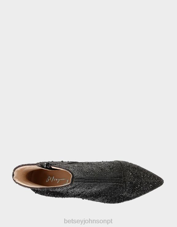 preto cadeirão H6X0661 Betsey Johnson mulheres sapato