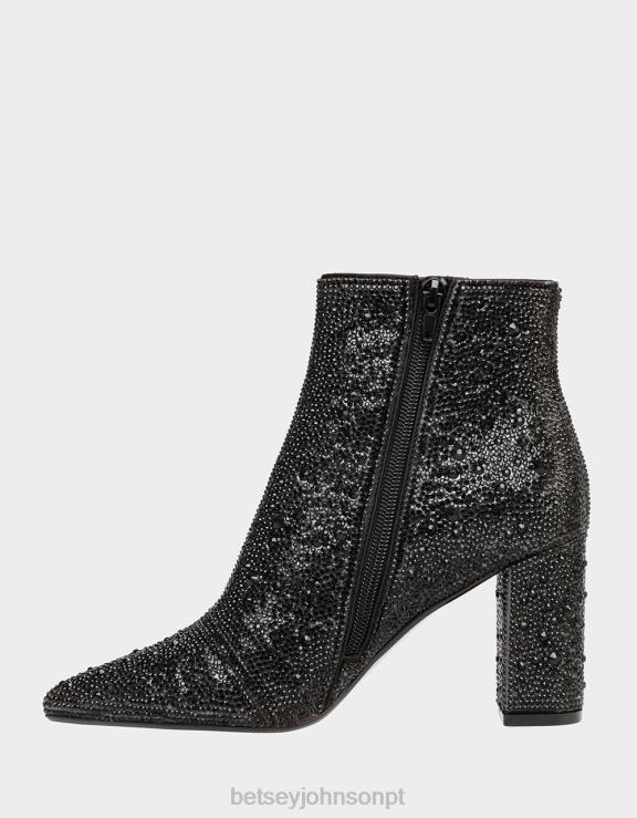 preto cadeirão H6X0661 Betsey Johnson mulheres sapato