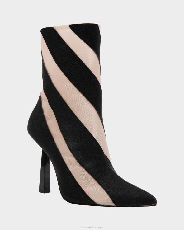 preto dinheiro H6X06143 Betsey Johnson mulheres sapato