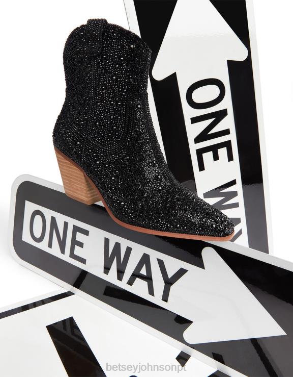 preto divã H6X0644 Betsey Johnson mulheres sapato