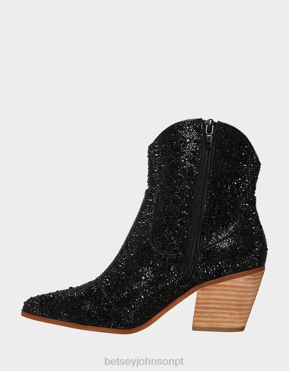 preto divã H6X0644 Betsey Johnson mulheres sapato