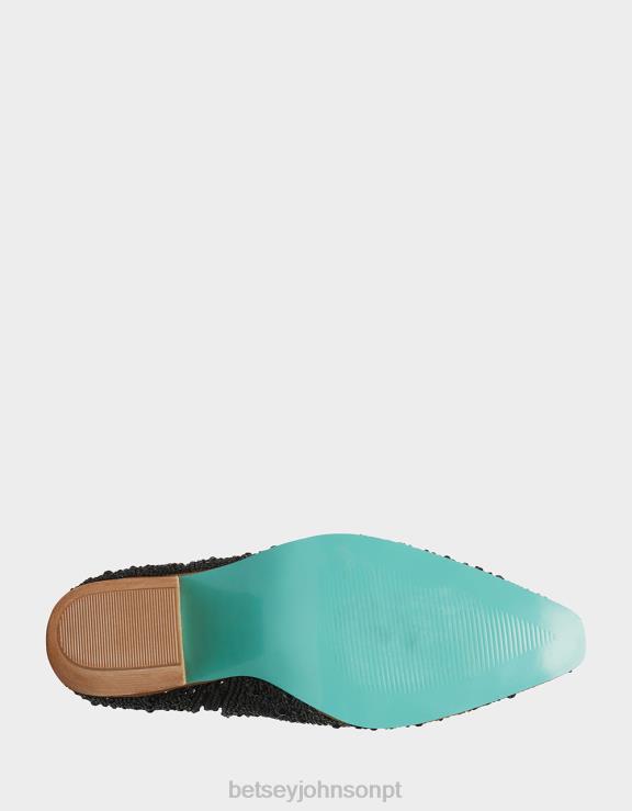 preto divã H6X0644 Betsey Johnson mulheres sapato
