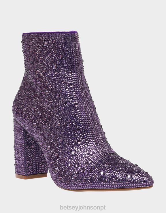 roxo cadeirão H6X0666 Betsey Johnson mulheres sapato