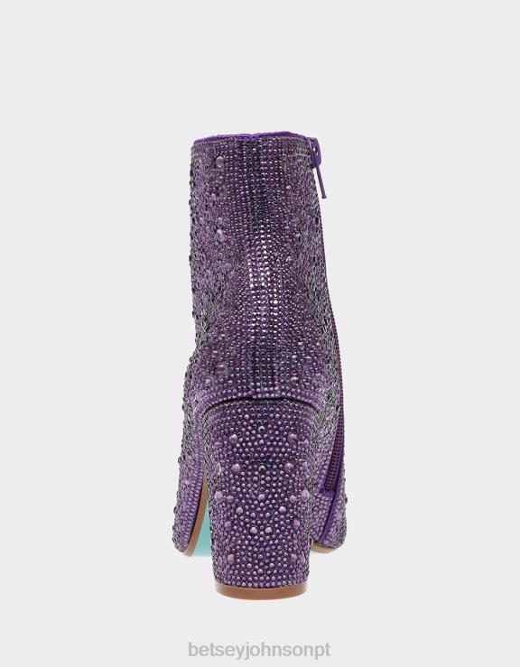 roxo cadeirão H6X0666 Betsey Johnson mulheres sapato