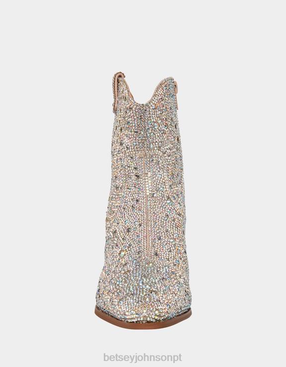 strass divã H6X066 Betsey Johnson mulheres sapato