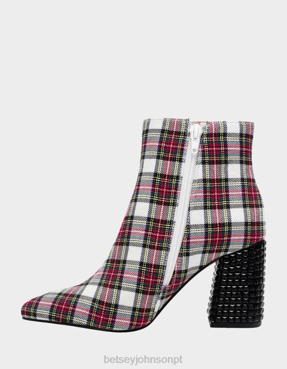 vermelho branco cássia H6X0627 Betsey Johnson mulheres sapato