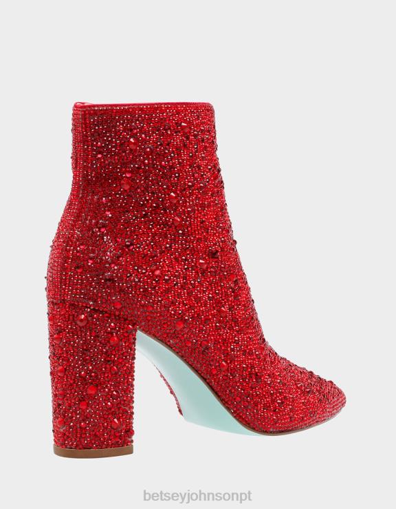 vermelho cadeirão H6X0621 Betsey Johnson mulheres sapato